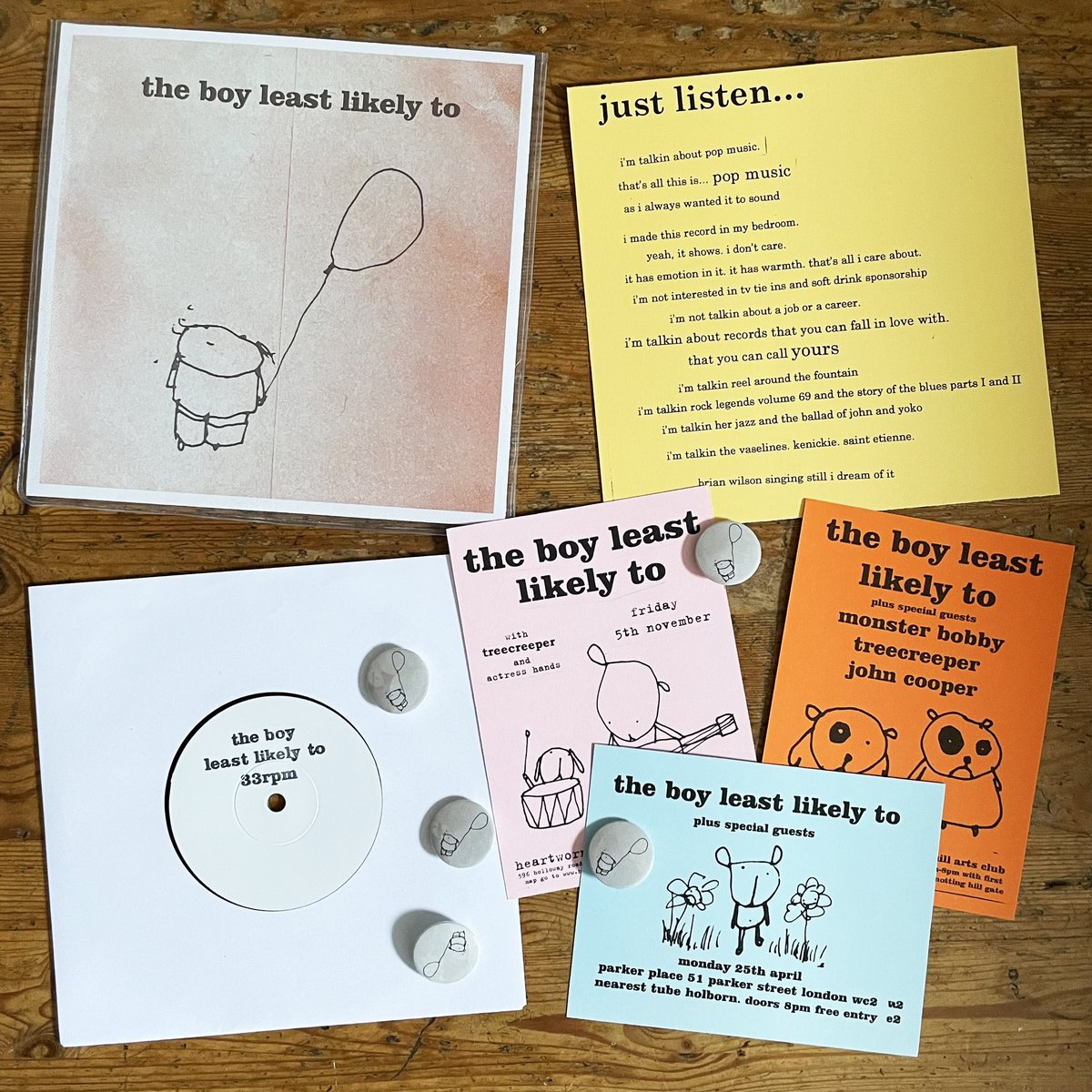 To celebrate the 20th Anniversary of the release of our debut single we’re releasing the original 7” single version of ‘Paper Cuts’ digitally for the first time and a super limited new 7” in a card sleeve with replica flyers, signed inserts and a badge x

bit.ly/40U2vqB