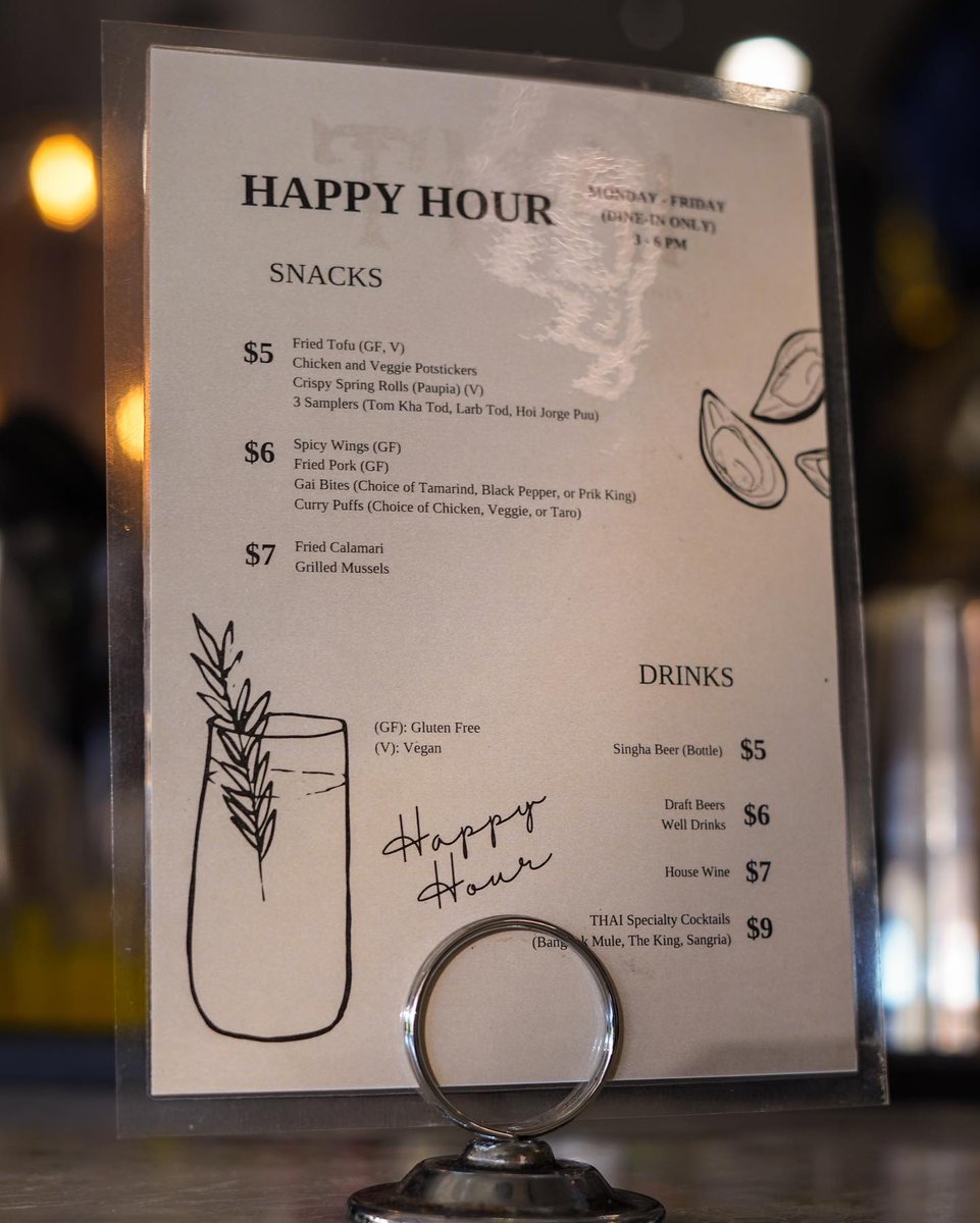 ThaiaTsac's tweet image. Happy Hour @ THAI. Monday - Friday 3-6PM. 
#thaiatsac #eastsac #sacramentoeats #sacfarmtofork #sacfoodie #sacramentoeats #sacramento #visitcalifornia #visitsacramento