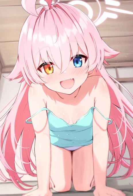 「先生、おはよー」#ブルアカ 