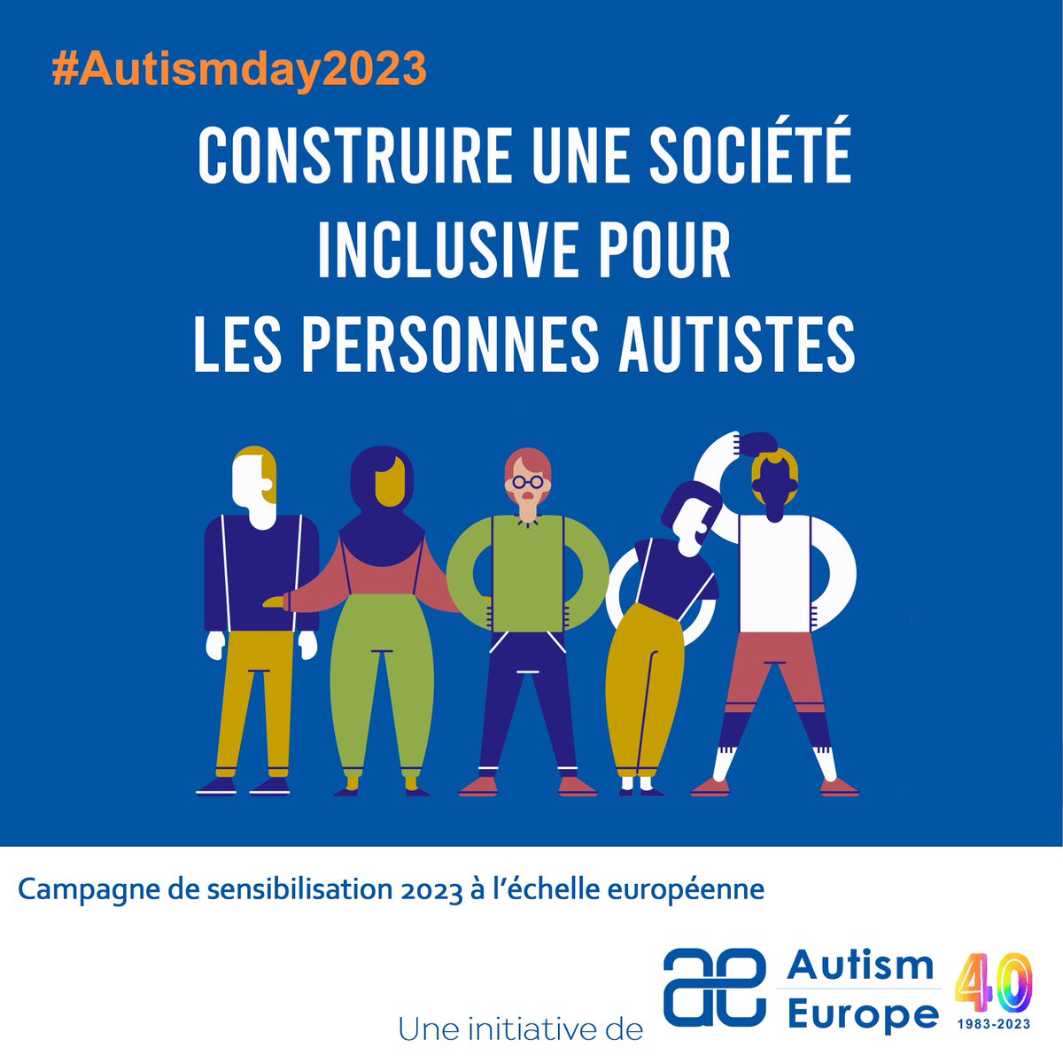 Tous en bleu pour l'autisme ! 💙

#2avril #AutismDay2023 #autisme