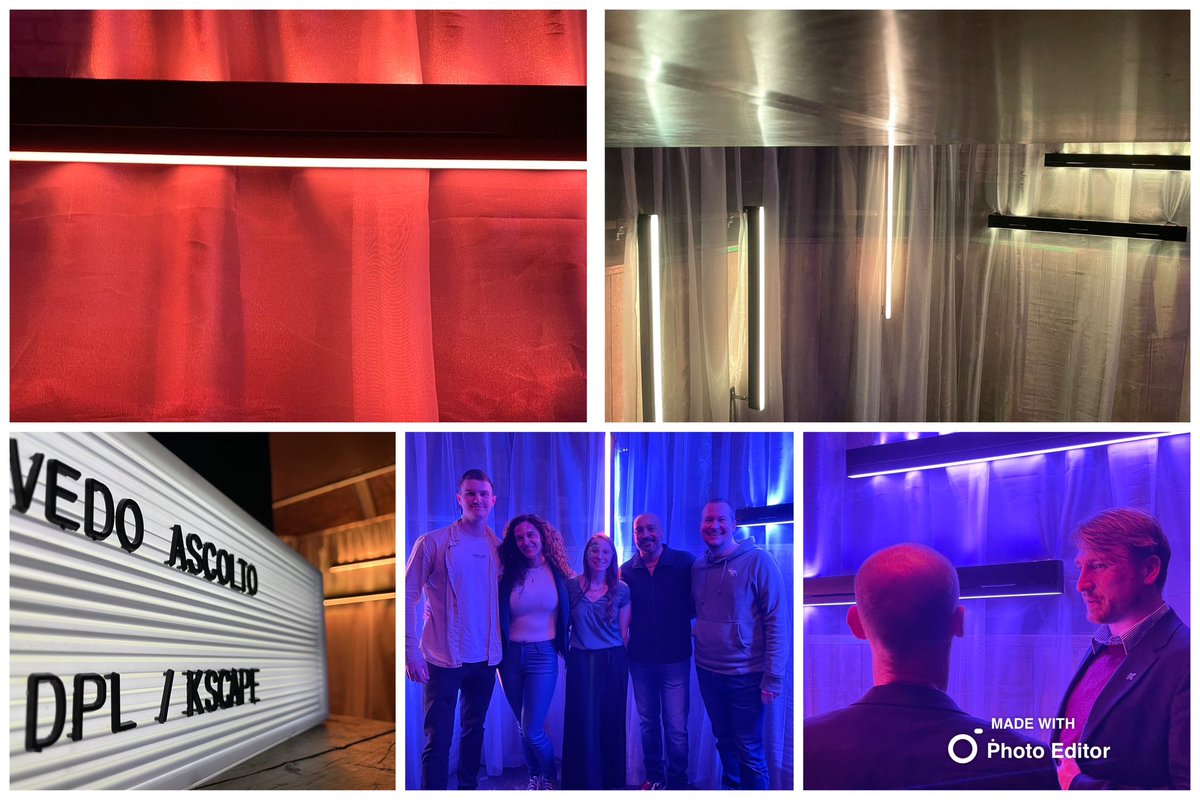 DESIGNPLUSLIGHT's tweet image. Thank you @darcawards for organising another fantastic evening

Congratulations to all the winners 👏🏼

Our cool [d]arc installation incorporating both light and sound in collaboration with KSCAPE

#DesignPlusLight #KSCAPE #darcawards #FabricLondon #LightingDesign