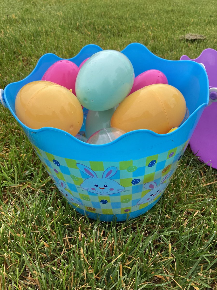 FPSNursery's tweet photo. The Easter Bunny paid a little visit to Nursery today.  
The egg-citement was through the roof! 🥚🐣🐰 https://t.co/J0sAjffMjF