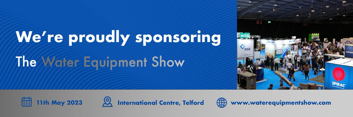 pump_supplies's tweet photo. We are proud to be Silver Sponsor of this year’s Water Equipment Show, being held on 11 May 2023 at the International Centre in Telford.

We are exhibiting on Stand S14, showcasing a range of products.

https://t.co/wId70okhFv

#pumpsupplies #silversponsor #waterequipmentshow https://t.co/wHeiU0f5dr