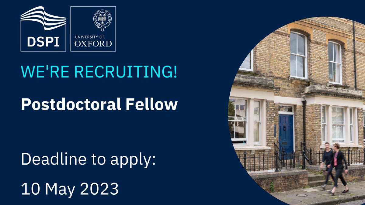 Oxford DSPI (@dspi_oxford) on Twitter photo Exciting opportunity for a Postdoctoral Fellow in elite studies! Join a multi-disciplinary research group investigating the social origins of elites with <a href="/aaronsreeves/">Aaron Reeves</a> and <a href="/SamFriedmanSoc/">Sam Friedman</a>. Apply now: ow.ly/s7UB50NvUfK Exciting opportunity for a Postdoctoral Fellow in elite studies! Join a multi-disciplinary research group investigating the social origins of elites with <a href="/aaronsreeves/">Aaron Reeves</a> and <a href="/SamFriedmanSoc/">Sam Friedman</a>. Apply now: ow.ly/s7UB50NvUfK