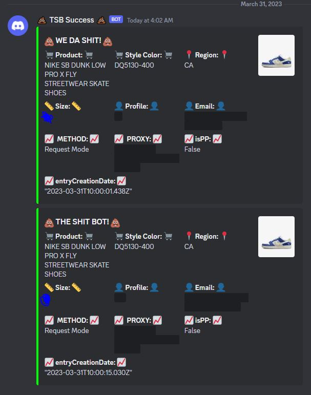 StyleAccounts's tweet image. Super limited stock but we still managed to cop.
Let's get ittttt!

@The_Shit_Bot x @StyleAccounts🤝