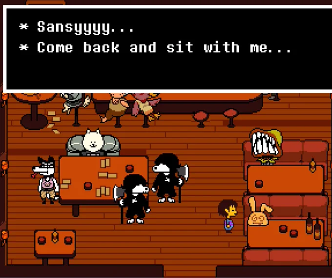 finding out after all these years that drunk bun uses she/her pronouns and is likely a girl is the most shocking revelation because i was so sure she was gay dude for some reason  /lh 