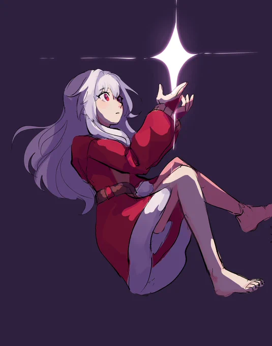 Fun fact the "sin test" was to help me figure out how to draw this Clara 