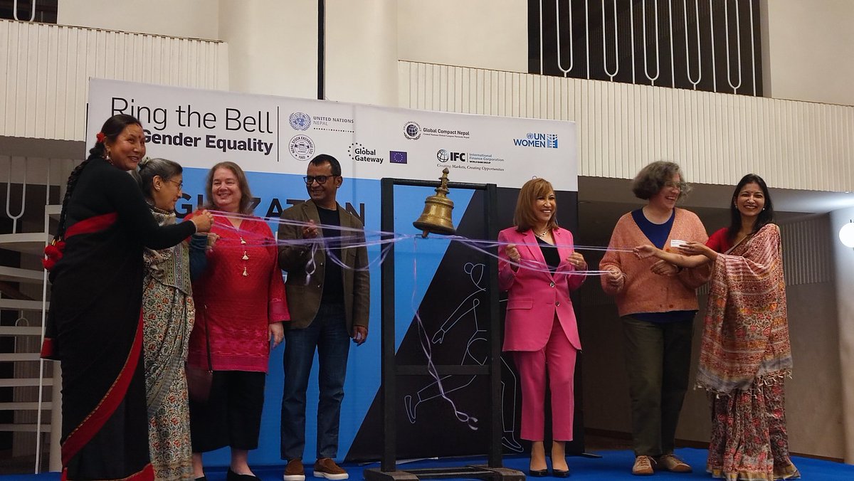johnparajuli's tweet photo. #HappeningNow #RingTheBell #Nepal #genderequity https://t.co/844q1W88Lk