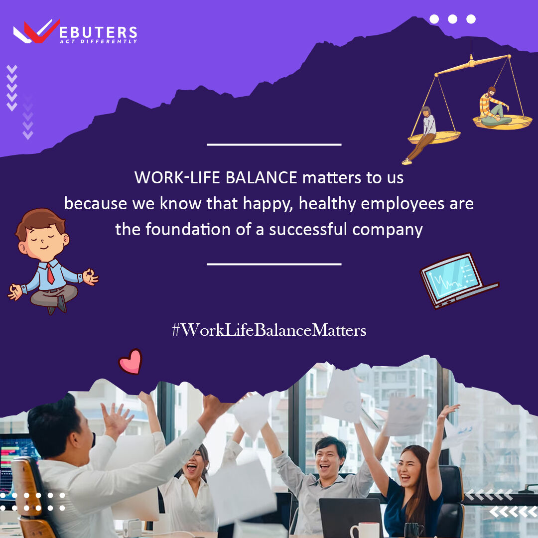 Share your favorite work-life balance tip in the comments below! 👇

#WorkLifeBalance #EmployeeWellbeing #HappyWorkforce #CompanyCulture #HealthyEmployees #Success #FridayThoughts