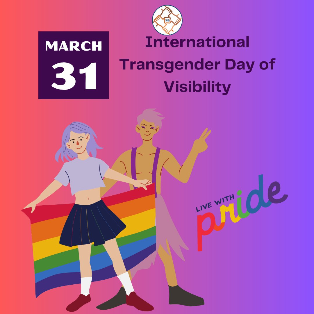 International Transgender Day of visibility #TransVisibilityDay #scientistsinsolidarity