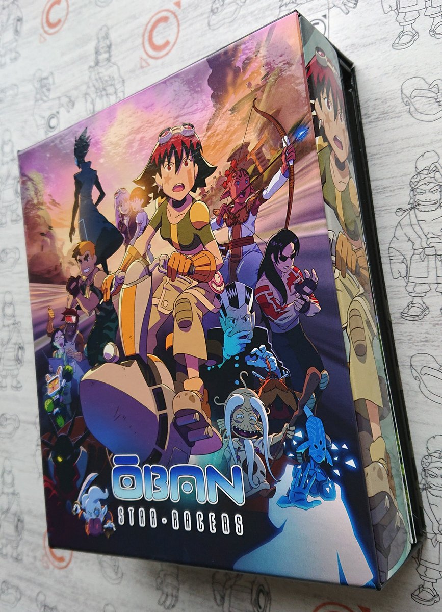 The "Oban StarRacers" 15th Anniversary BluRay / Kickstarter rewards