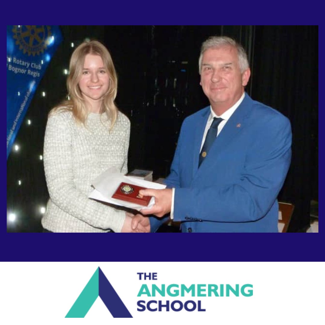 HeadteacherTAS's tweet photo. On 22nd March the Arun Community Awards took place. Sasha Walby, winner of the 14-16 years category, was nominated for integrating Ukrainian students into her year group at The Angmering School. she even sat a Russian GCSE to help her communicate with the refugees. https://t.co/Dxl9qOeaOe