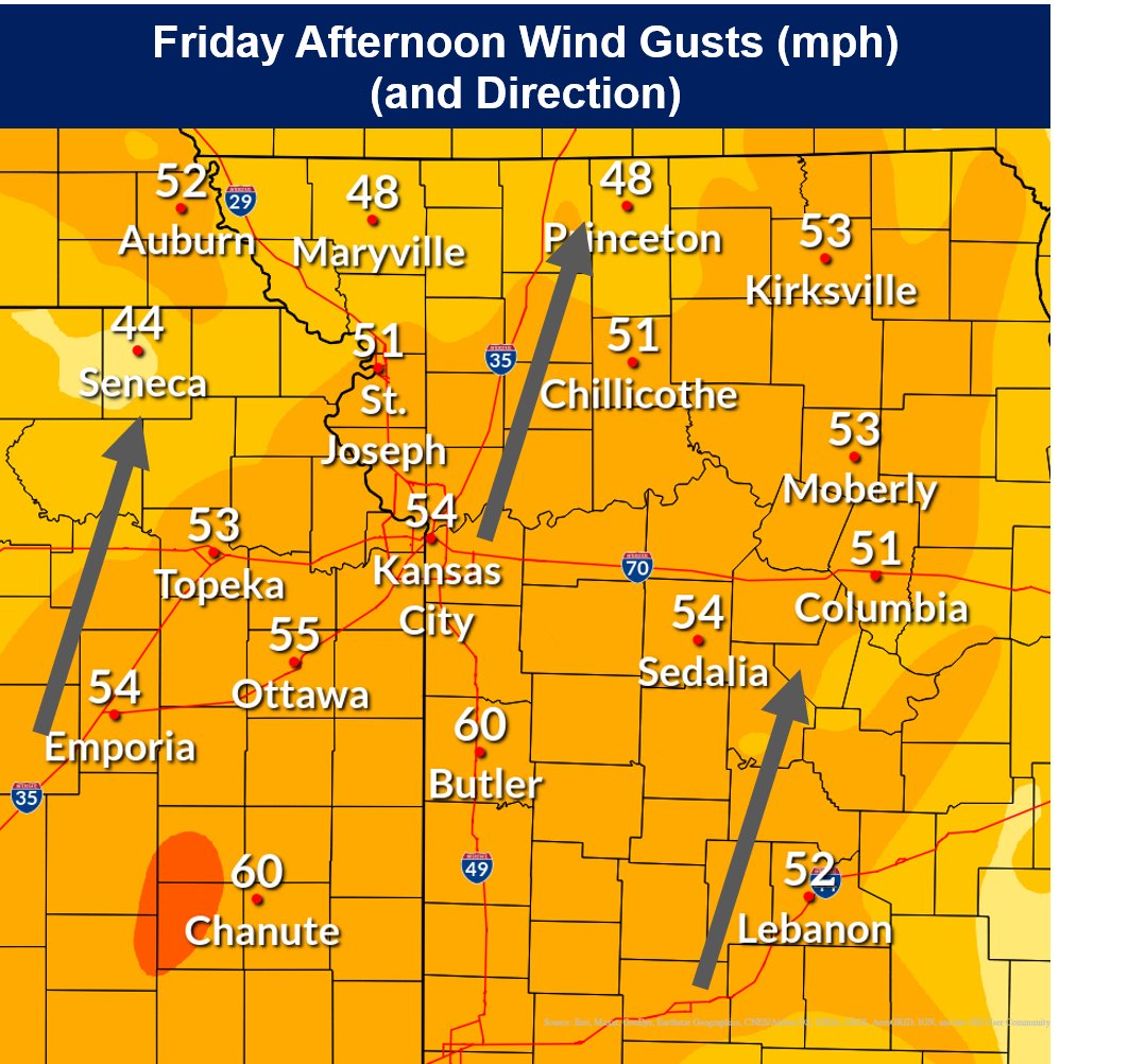 Strong winds out of the south will persist all day long on Friday, at times reaching 50 to 60 mph. 

* Secure light and loose items

* Tree limbs and power lines may be compromised

* Expect isolated power outages

* Rapid fire growth expected with any fire. DO NOT BURN!