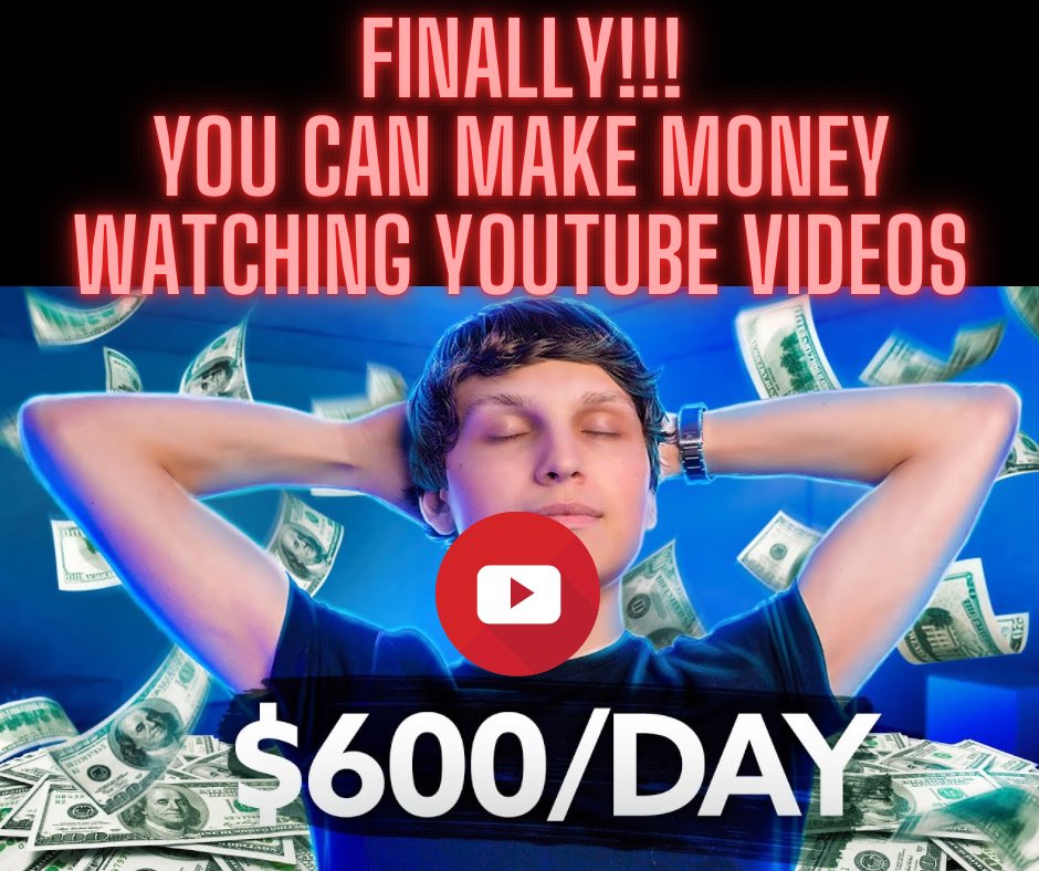 FINALLY‼️
You Can Make Money Watching YouTube Videos

Start &amp; Earn Here👇🏼
linktr.ee/centuryticlesc…

#makemoney #LikeCrazy2ndWin #InPieces #PowerBookIIGhost #TrumpIndicted