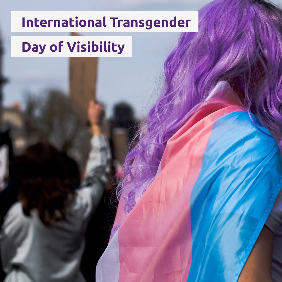 Today we celebrate all trans and non-binary people🏳️‍⚧️

To building a Europe where you feel safe to show up as your authentic self, where trans asylum seekers feel protected &amp; where hate crimes against trans people are recognised across all Member States.

#TransDayOfVisibility2023