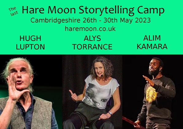 StoryJam's tweet photo. @alystorrance is going to be telling some of her favourite stoopid stories at https://t.co/hyoQUmX67f, in a wood in Cambridgeshire, in this great company. A few tickets still left, apparently, so snap 'em up while they're hot. #festival #storytelling  #LiveArts https://t.co/RFwwJBdKNy