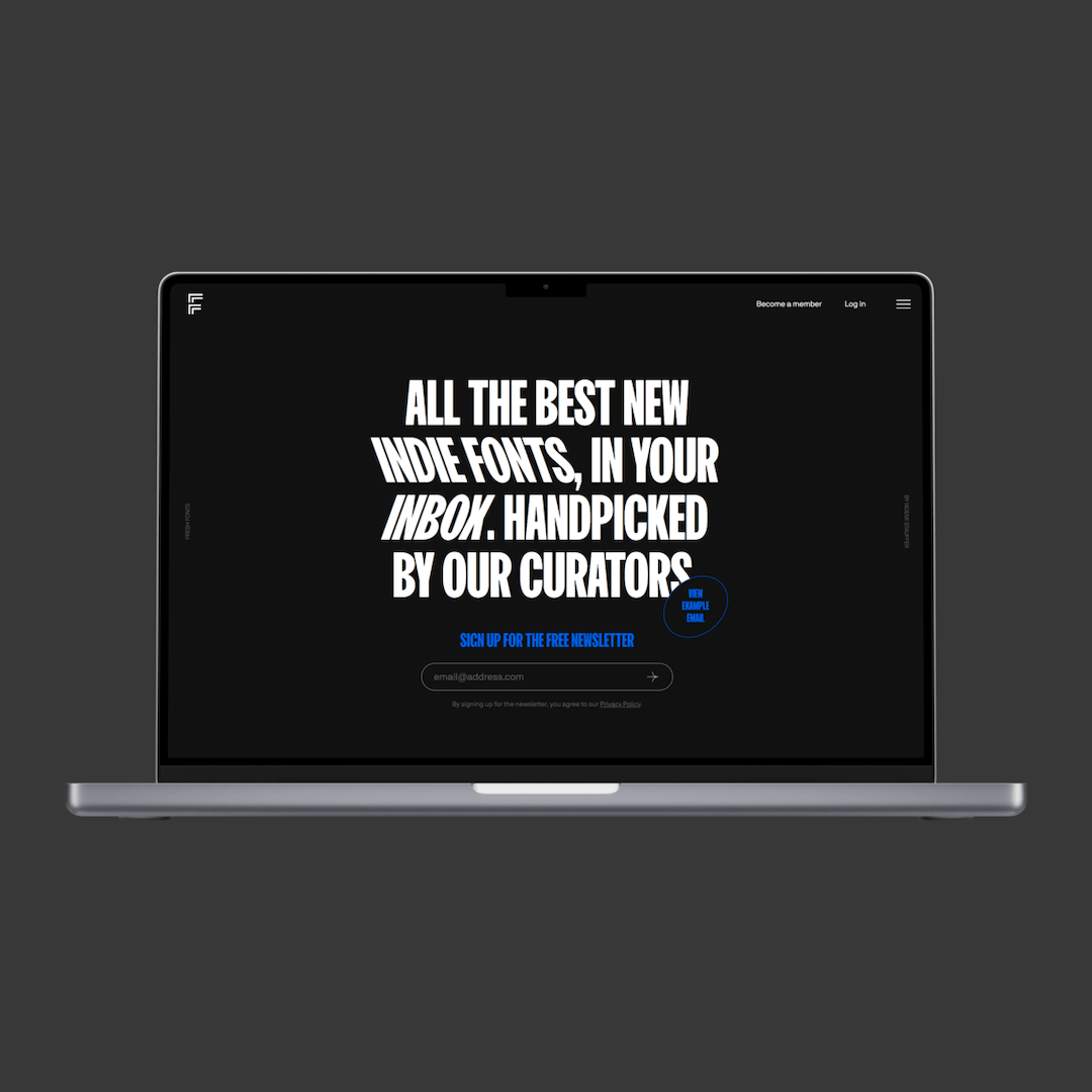 fresh_fonts's tweet photo. I’m so excited at how https://t.co/JYuuo6o6bu turned out. After a nightmare experience with a freelance developer, I turned to @revealparis to save the day.

They did an incredible job, and I’m forever grateful to @jonqth, and the two developers @_jcdeglesne and @Jean_mazouni 🔥 https://t.co/siXQKrDL9w