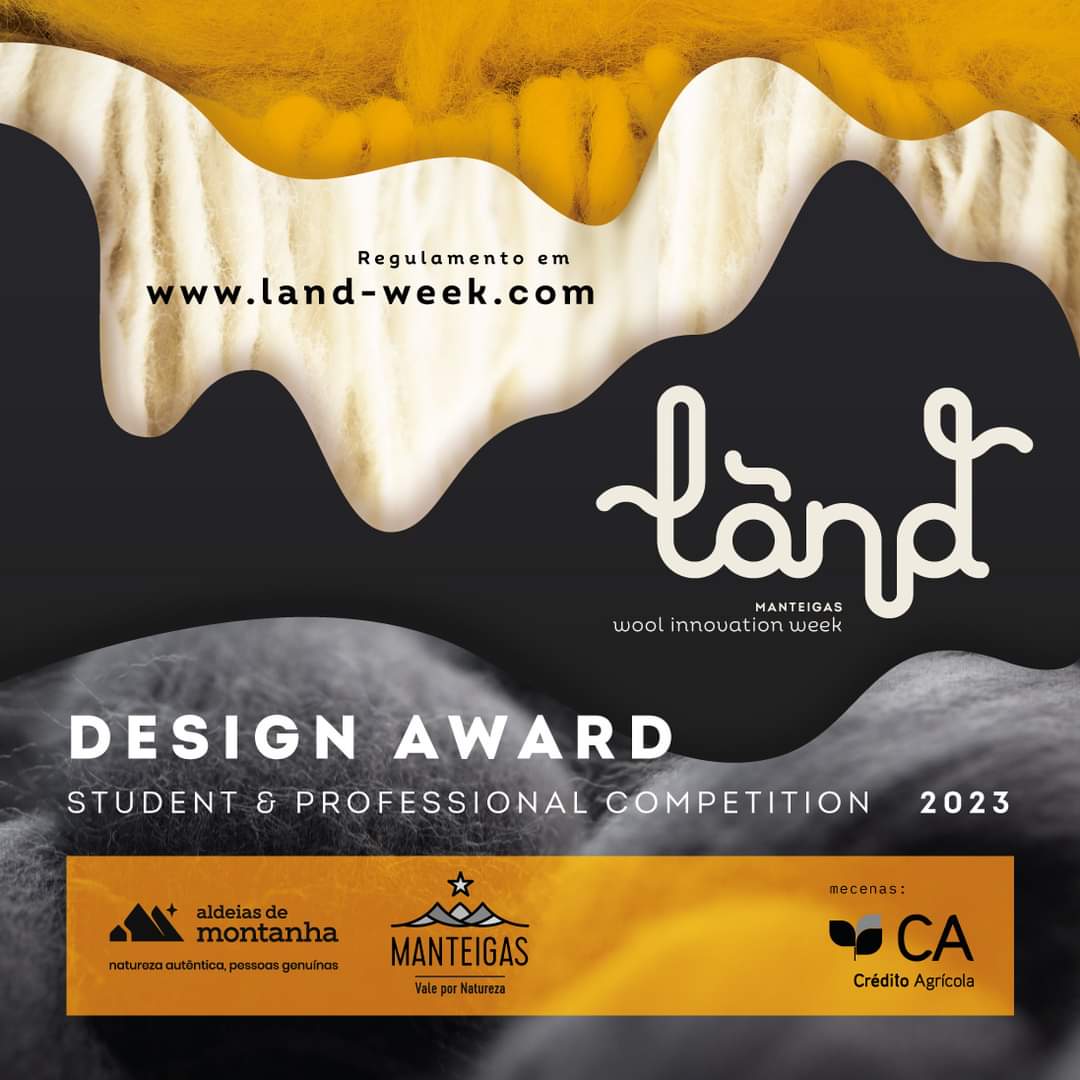 As Aldeias de Montanha e o Município de Manteigas lançam o Lãnd Design Award 2023 - Prémios Crédito Agrícola!
Se é estudante de design ou profissional, concorra até 31 de maio!
Regulamento: land-week.com
#manteigas #aldeiasdemontanha #serradaestrela #design #wool #burel