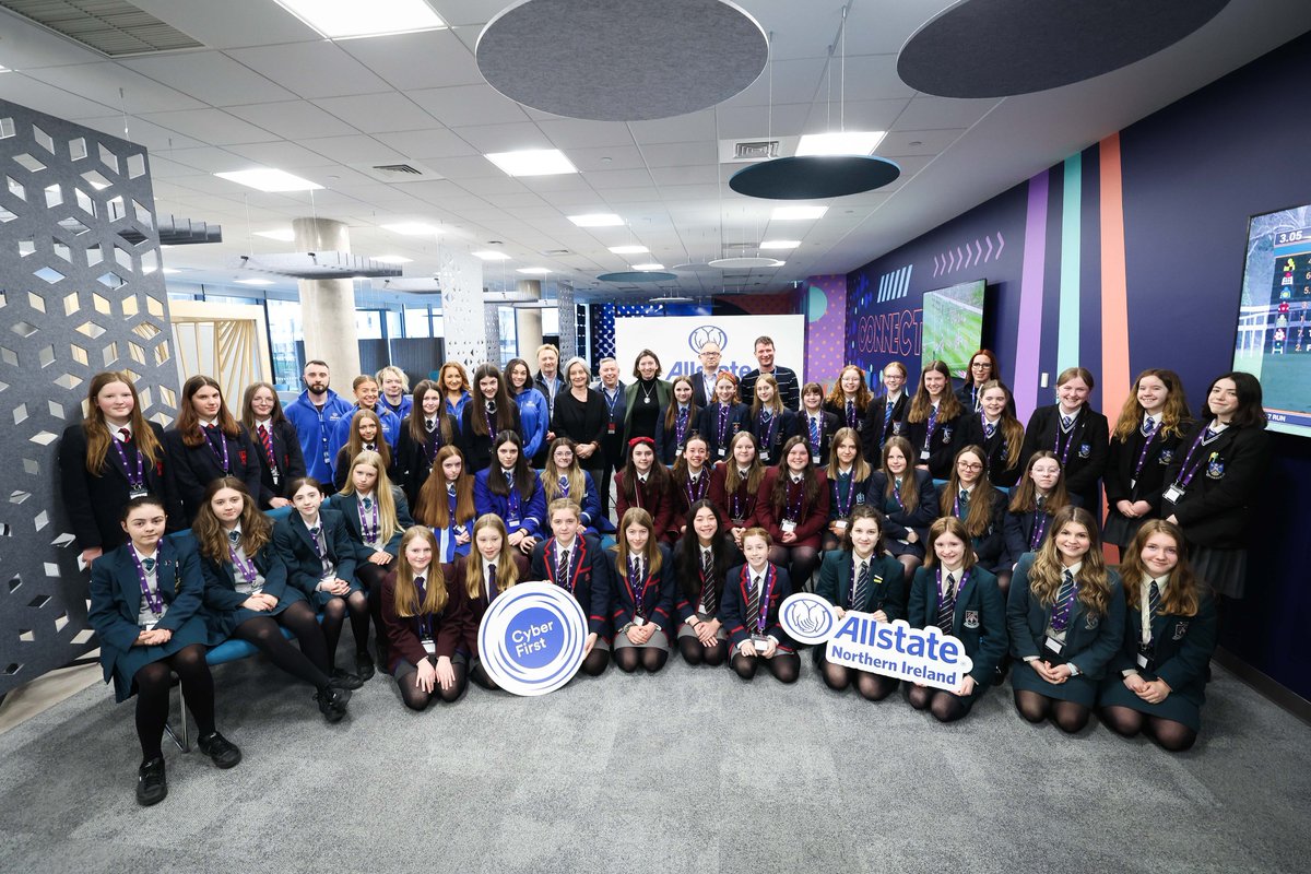 keithlippert_'s tweet photo. We’re encouraging girls to pursue cybersecurity.
Our support for women isn’t just for employees. Since 2019 @AllstateNI has sponsored the @NCSC #CyberFirst Girls competition, the flagship cybersecurity competition for schools in the U.K.

https://t.co/hpEv56tad5 https://t.co/IRxMllZpZv