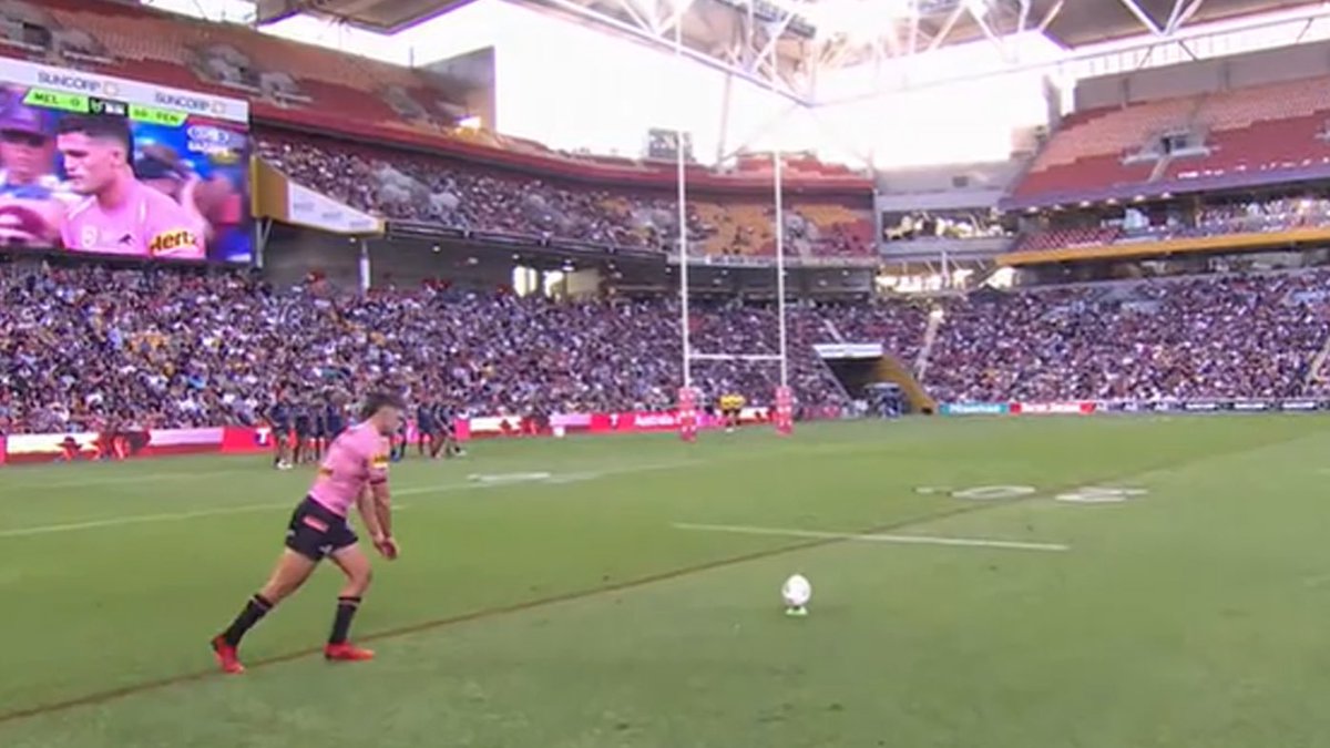 Small detail but why do goal conversions get filmed from behind the sticks in super league, whereas in the NRL and union it’s from behind the kicker where you can see technique and ball flight from the best angle imo…