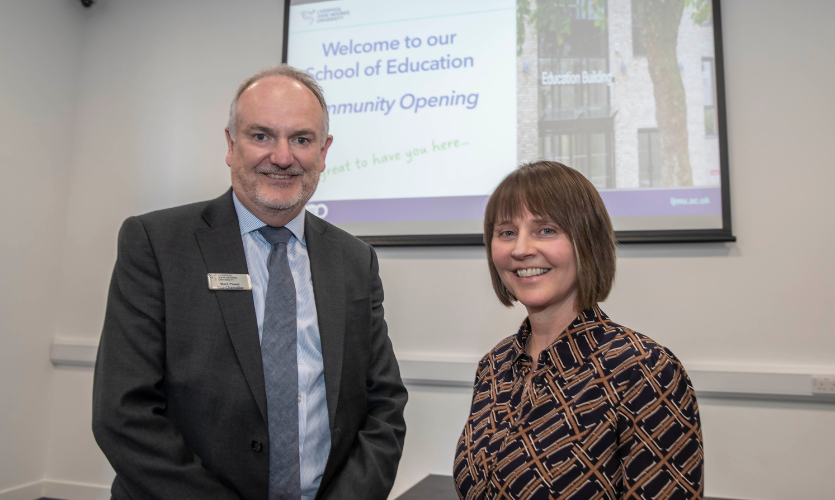 LJMU's tweet photo. “Fairness, opportunity and access to education matters to us all” – this was the key message last night as we officially opened @ljmu_education building in the heart of our city.

It was great to be joined by community guests from across Liverpool.

➡https://t.co/ENUYyTcjH2 https://t.co/woKCsmZqxM