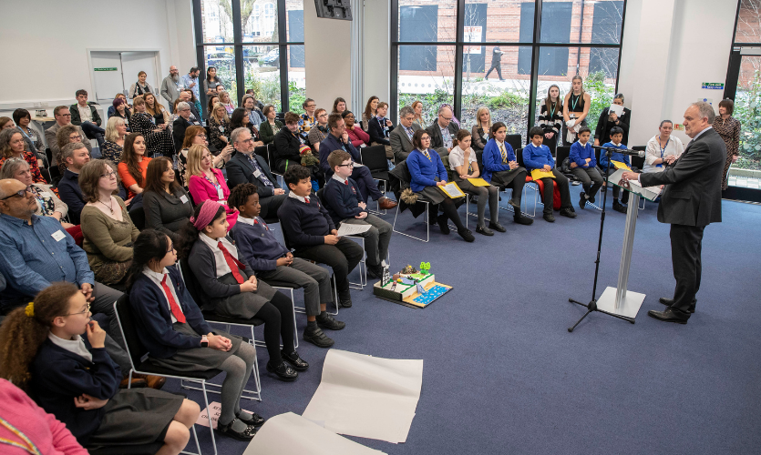 LJMU's tweet photo. “Fairness, opportunity and access to education matters to us all” – this was the key message last night as we officially opened @ljmu_education building in the heart of our city.

It was great to be joined by community guests from across Liverpool.

➡https://t.co/ENUYyTcjH2 https://t.co/woKCsmZqxM