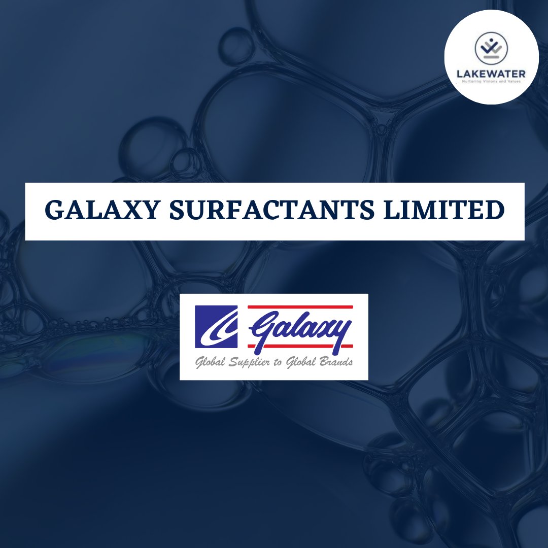 LakewaterPMS's tweet photo. With a comfortable debt matrix and a varied product range, Galaxy Surfactant is poised for success.
Read More: https://t.co/0Y4TskSzUq
#GalaxySurfactants #GlobalPresence #FinancialResults #GrowthTrack https://t.co/BYrEkjo8sx