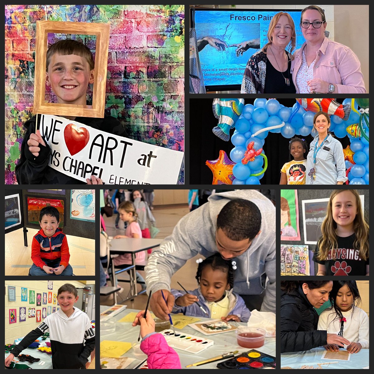 Art Show 2023 - What an incredible evening! <a href="/CocoBCPS/">Stephen J. Coco</a> <a href="/Team_MCES/">Mays Chapel ES</a>