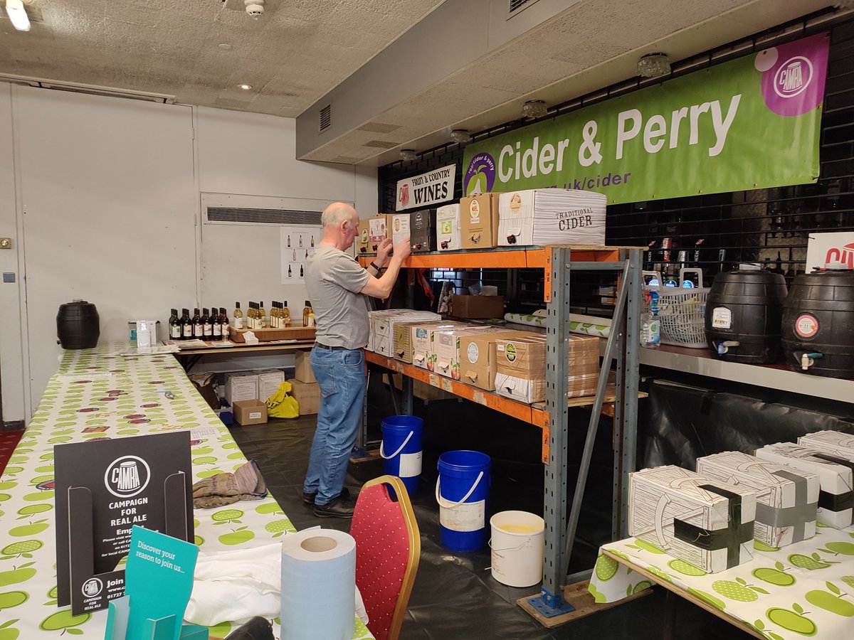 OldhamBeerFest's tweet photo. Just need some people to drink all this. #OBF23 https://t.co/kHl8Pjrr3D