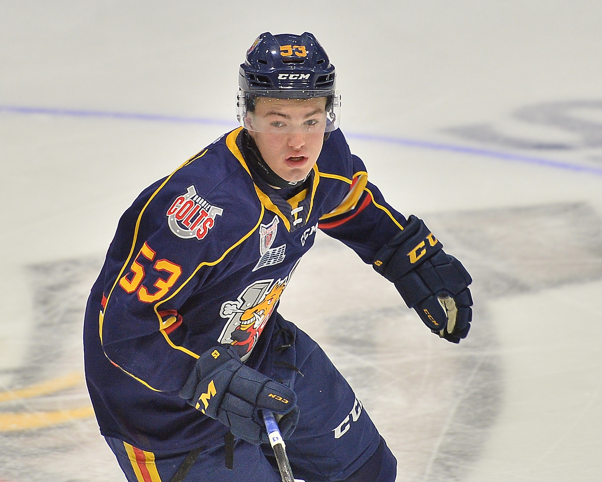 Barrie360's tweet photo. Shorthanded Colts run over Bulldogs 10-2 in series opener
#Barrie #BarrieColts #HamiltonBulldogs #OHL #Playoffs
https://t.co/KIPjQ2J7HK https://t.co/0twqyLEMN9