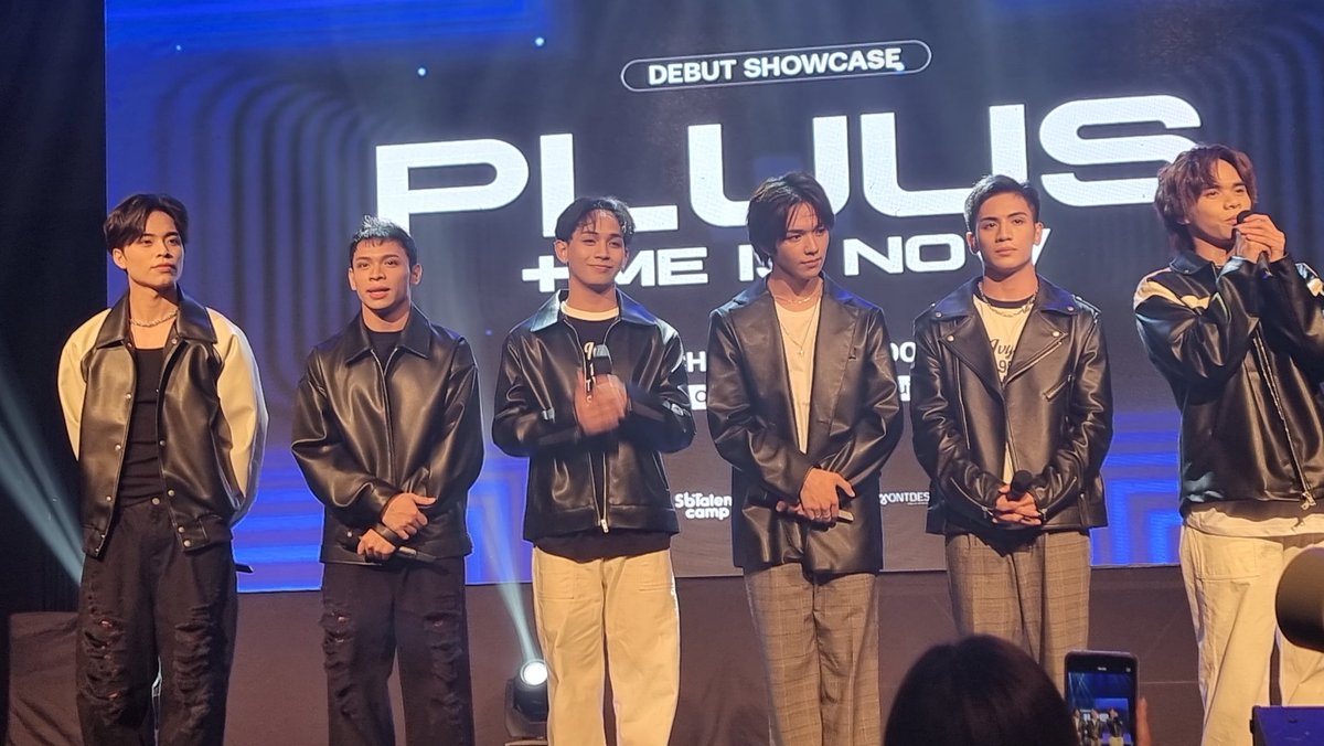 philconcerts's tweet photo. . @SBTalentCamp  and @universalrec_ph unveil the newest P-pop group, @pluus_official.

Justin, Theo, Haro, JL, Gab, and Yen are all set to conquer the stage! #PLUUSDebutShowcase https://t.co/ilE5TgoQzg