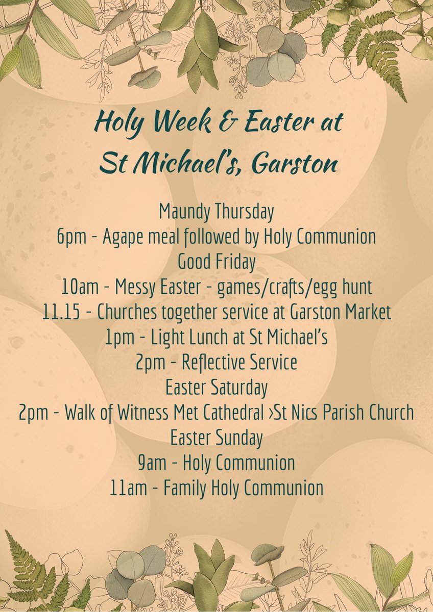 JennIEHardy1's tweet photo. We loved having everyone from @GarstonCE at Church for their Easter service this morning! Hope to see you next week for our Holy Week activities! All welcome! https://t.co/SJrfPk2BqP
