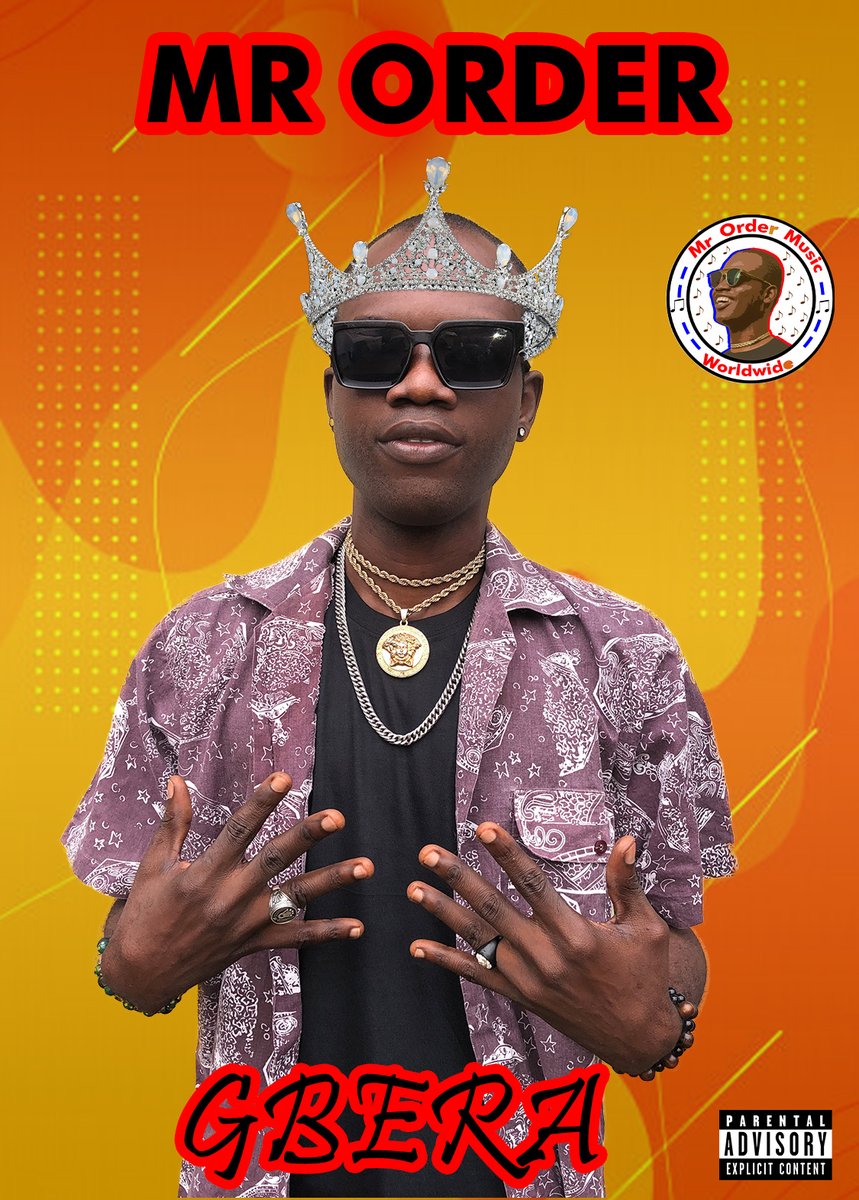 mrorderofficial's tweet photo. Stream , listen,gbera by Mr order is out on all streaming platform click this link now to listen👉 https://t.co/CcvufuS5pO https://t.co/wGog9O3Pqf