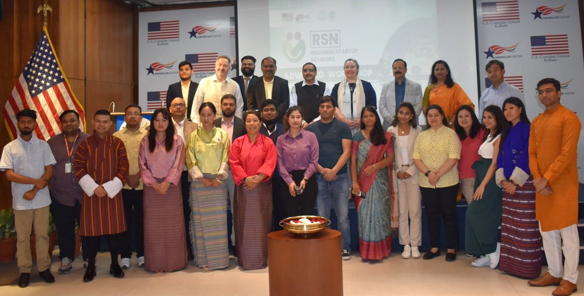 KIIT_TBI's tweet photo. @KIIT_TBI and the @USAndKolkata have partnered up to host the @rsncommunity #AdvancedWorkshop. Consulate General @MelPavek and trade experts inaugurated the event, which promises to be a valuable opportunity for entrepreneurs.
@MrutyunjaySuar @SurekhaRoutray https://t.co/OZjg8S5mga