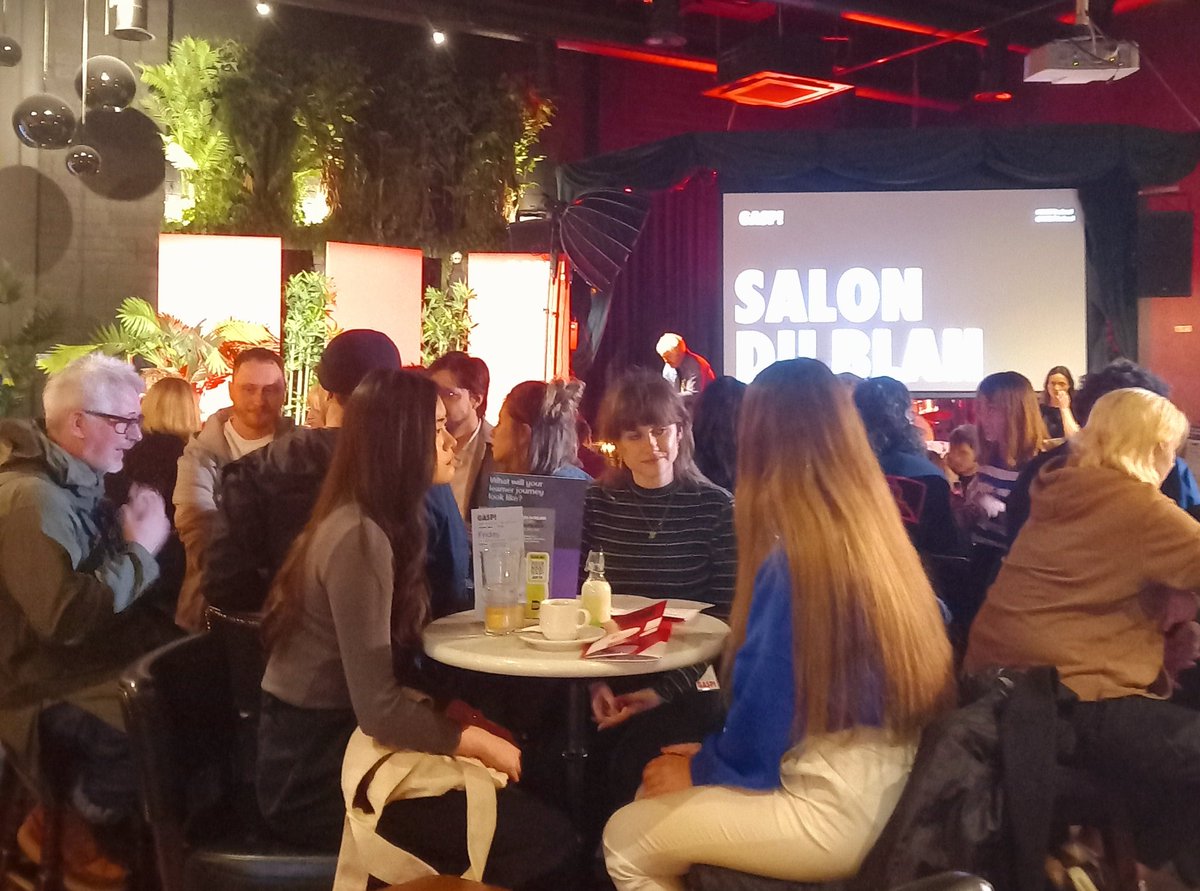 Our 4th year Business &amp; Digital Marketing students and MSc in Digital students <a href="/TUS_ie/">Technological University of the Shannon</a> are attending <a href="/GASPIreland/">GASP!</a> in Limerick City today. A great opportunity to meet industry professionals in a salon du chat setting. 
<a href="/TUS_BH/">Faculty of Business & Humanities</a>