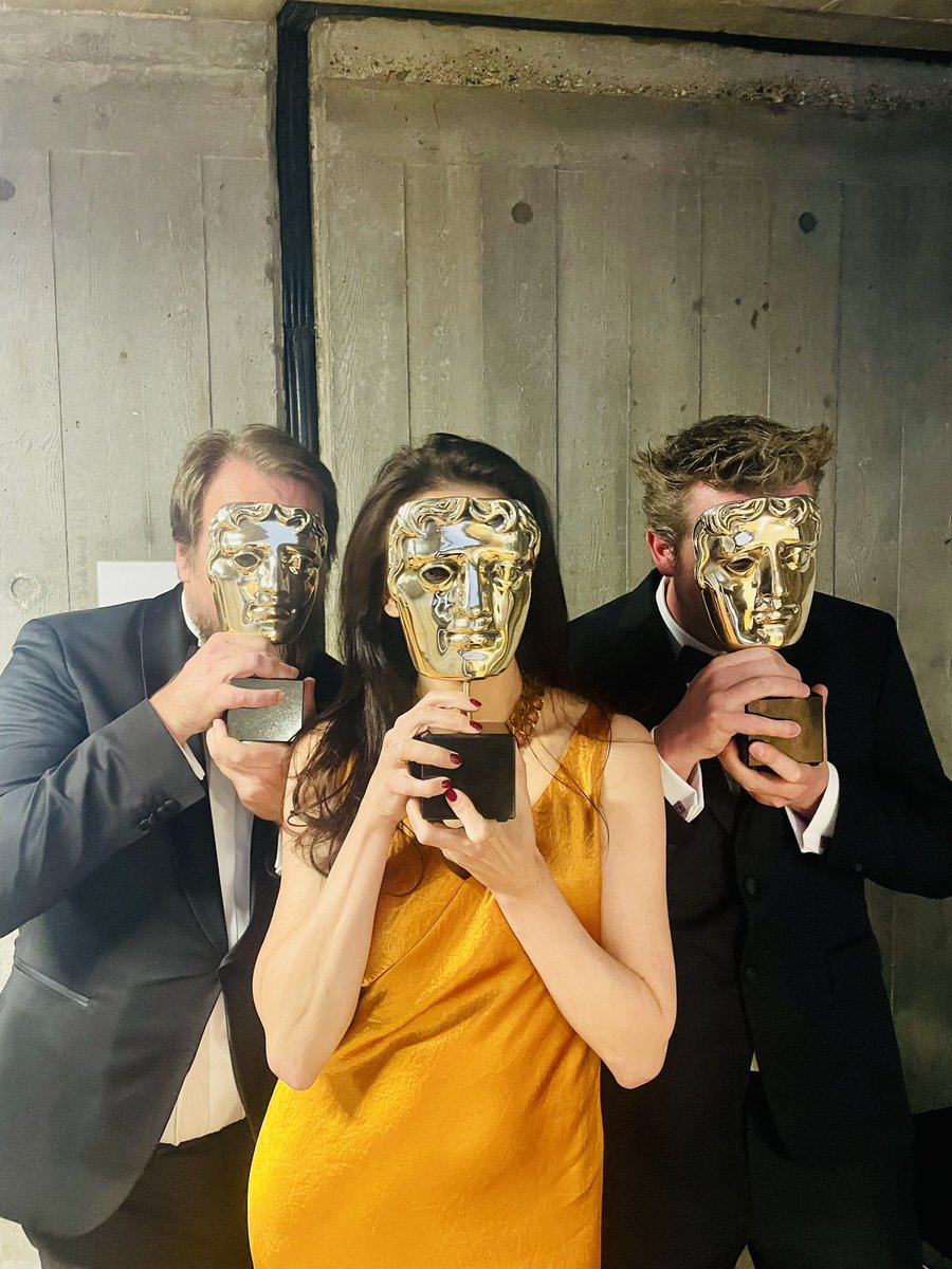 Yesterday we got to pick up a Bafta for Technical Achievement for Horizon Forbidden West. I am super proud of what the team has achieved. It was hard work at times, but together we pulled it off and this recognition makes it all worth it. 🏆🙏