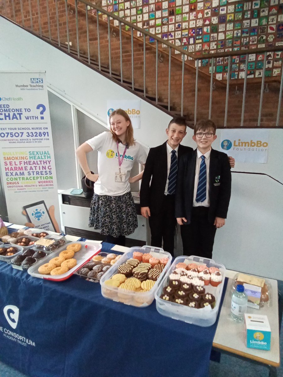 Our Y8 team put on a super yummy bake sale at the Y8 information evening to raise awareness of the amazing work of @LBofoundation and to raise funds to support them. #limbdifferenceawareness #Kindness #raisingawareness