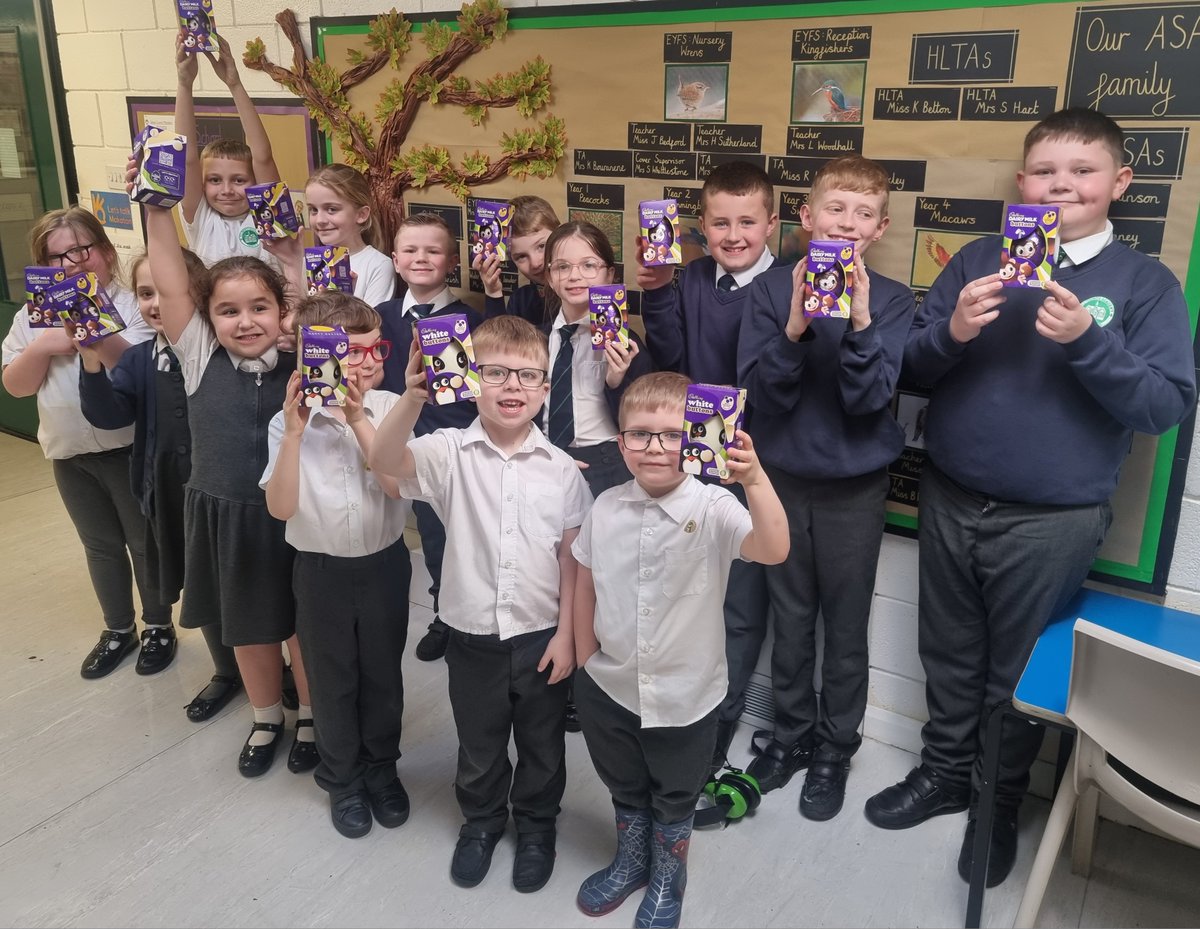 ASAParentSup's tweet photo. We have had a brilliant week  giving out Attendance awards...on Wednesday Year 2 enjoyed their Ice creams for reaching 5 stars on our Attendance board. Yesterday we presented Easter gifts to two children from each class who have above 96% Attendance 👏👍🙂 https://t.co/jjOwaQ4OZO