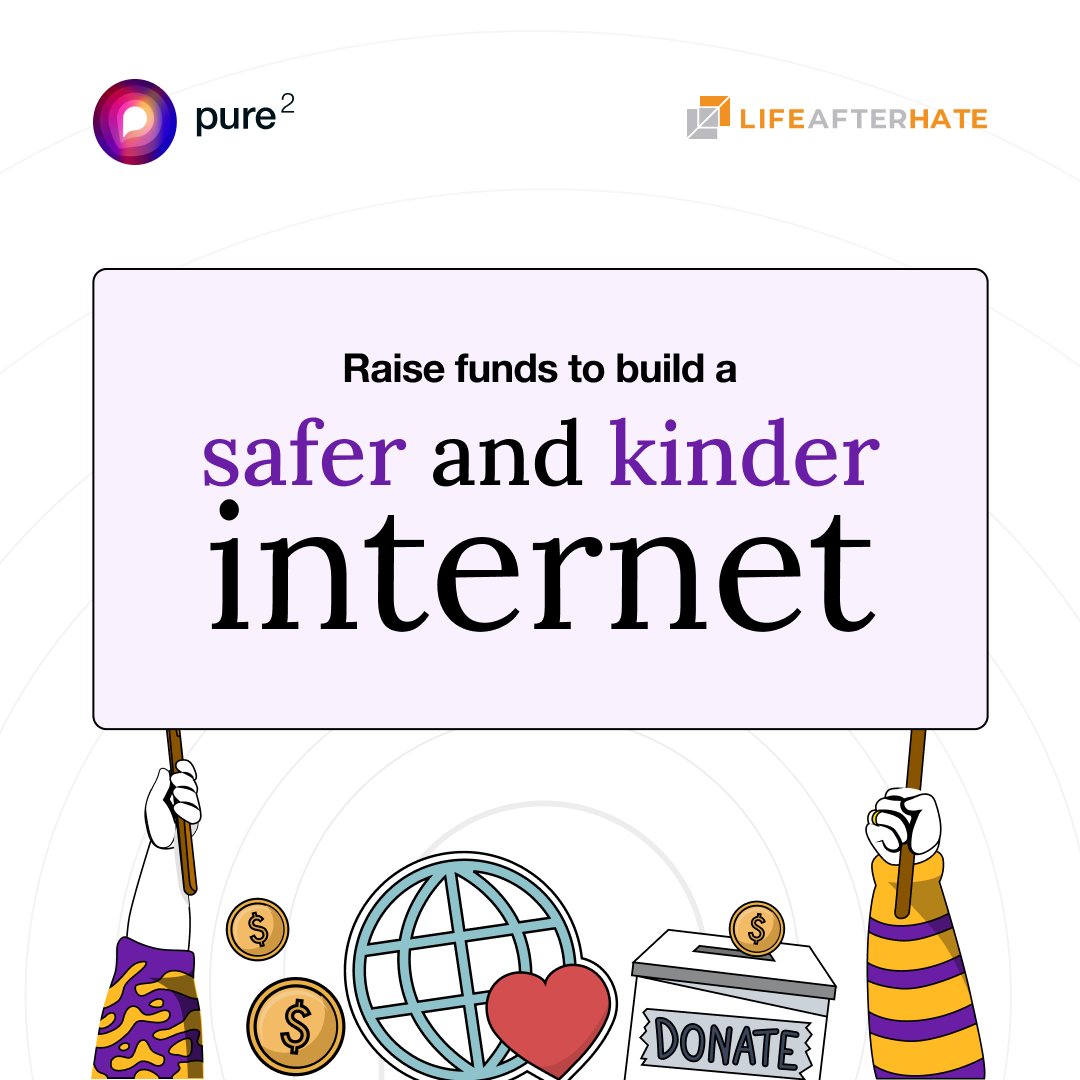 PureSquare (@puresquarecom) on Twitter photo Join us in taking a stand against online negativity. For every voice raised in support of this cause, we'll donate $1 to <a href="/lifeafterhate/">Life After Hate</a>
Share your support and speak out – every action counts.
➡️link.puresquare.com/RaiseFunds-TW
#PureSquare #CancelHate Join us in taking a stand against online negativity. For every voice raised in support of this cause, we'll donate $1 to <a href="/lifeafterhate/">Life After Hate</a>
Share your support and speak out – every action counts.
➡️link.puresquare.com/RaiseFunds-TW
#PureSquare #CancelHate