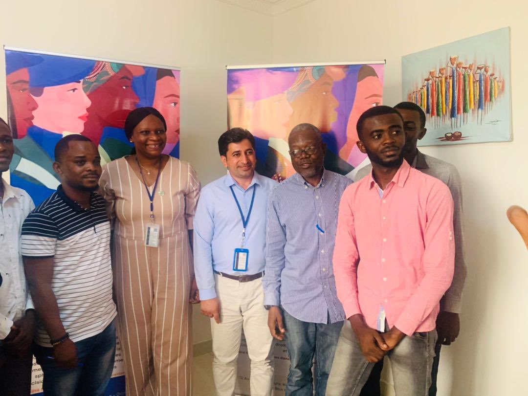 r2congo's tweet image. JIF 2023:Jeudi 30 mars en son siège, le R2Congo a bénéficié de la formation sur le leadership des jeunes femmes pour la consolidation de la paix et la sécurité par les experts de la Monusco,par sa Section Genre,partenaire de notre ong.