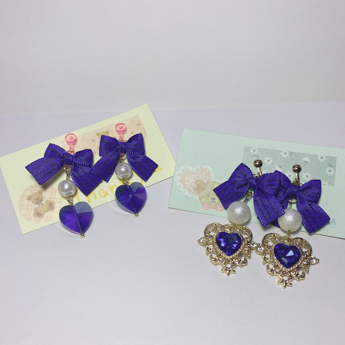 F__28k's tweet photo. 可愛くてお気に入り(* ॑꒳ ॑🫶🏻)💓
自分用では無い💭

 #ハンドメイド 
 #ハンドメイドアクセサリー 
 #ハンドメイド作品 https://t.co/O6nef4Bxuz