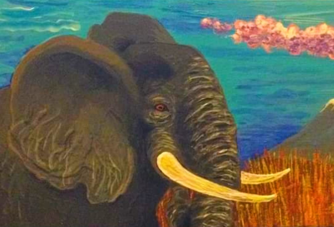 i_maws's tweet photo. #Elephant #elefante #painting #pintura #arte #art #ProtectElephantsPlease #CuetziMawsArt 🎨🖌️ https://t.co/gZMbymfFLW