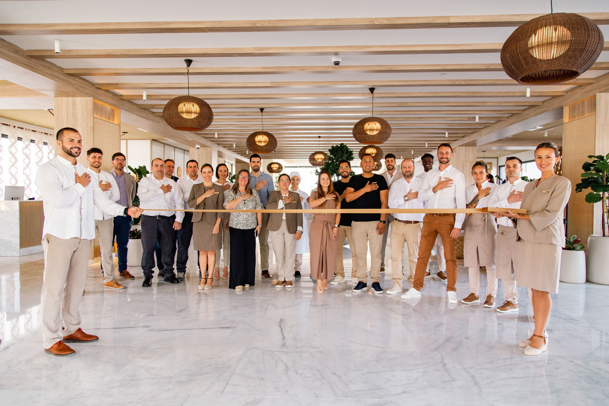 En Meliá sí que se nos da bien hacer bienvenidas a lo grande 😉  Así ha recibido nuestro equipazo de #ParadisusGranCanaria a su primera huésped.

Estamos convencidos de que este es solo el principio 👏

#WeAreMeliá #VIPMelia