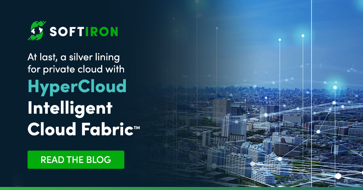 SoftIron's tweet image. Break free from #CloudChaos with a cloud that's easy to set up and a breeze to manage. Find out more in this blog post: softiron.com/blog/at-last-a…

#SoftIron #HyperCloud #PrivateCloud #SovereignCloud
