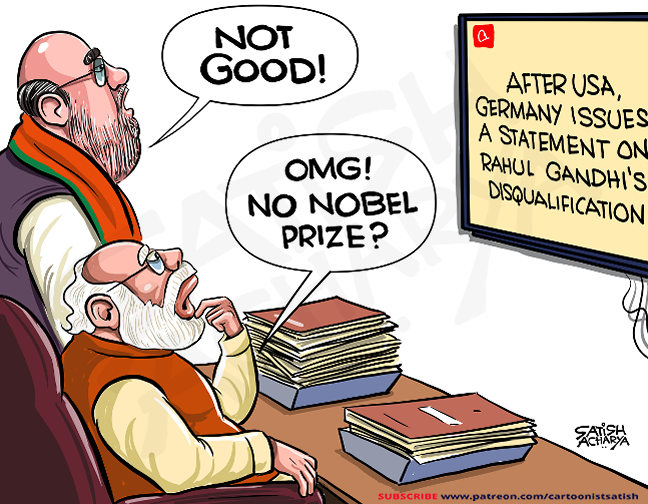 isai_'s tweet photo. Nobel Prize for Fascism? 🤡
#ModiFearsRahul https://t.co/TcO0VwxLBD