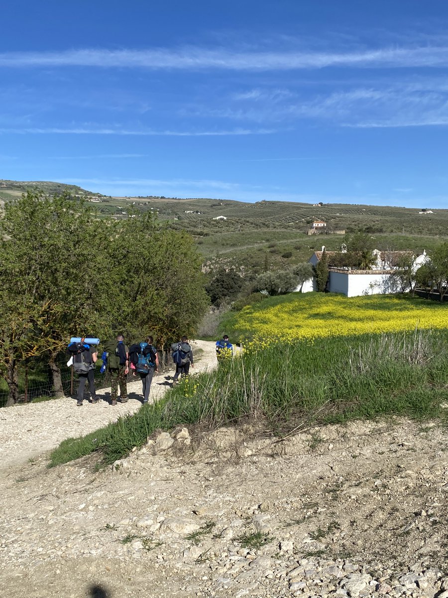 Good luck to the Scouts from @GibraltarScout1 who head off today for their Silver Qualifying Adventurous Journey in the Serranía de Ronda. Have a great time! #worldready