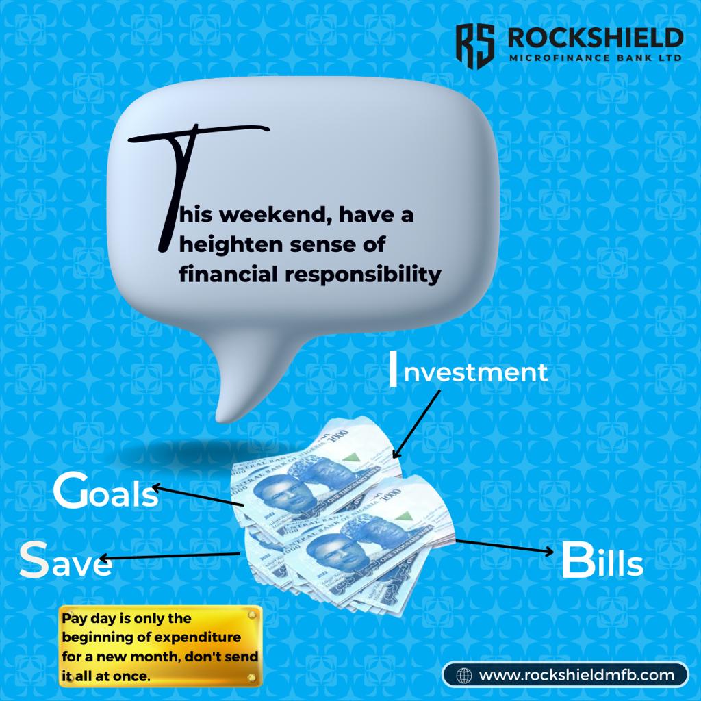 rockshieldmfb's tweet photo. With every end of month comes great expectations and https://t.co/SMz7zBsAX8 financially responsive in your decision making to ensure a balanced life.
To Save, Invest and achieve your financial goals visit https://t.co/07GDfKpPkr or Call/WhatsApp 09134182367 to get started. https://t.co/XKrrnqCfXJ