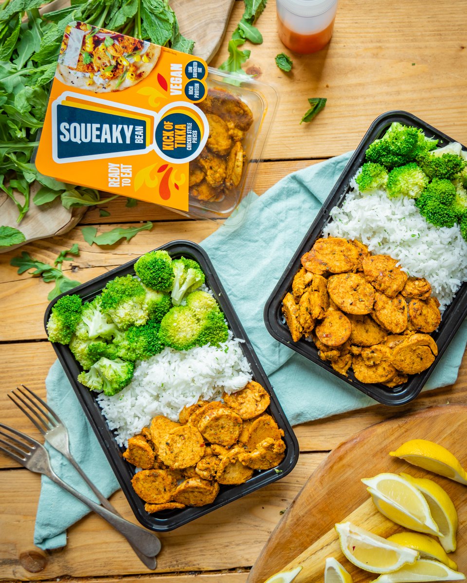 If you're stuck on #MealPrep ideas, we recommend trying our tasty Tikka 💡😎 

Let us know how you eat yours 👇 

#ChooseChickenFree 🌱✨