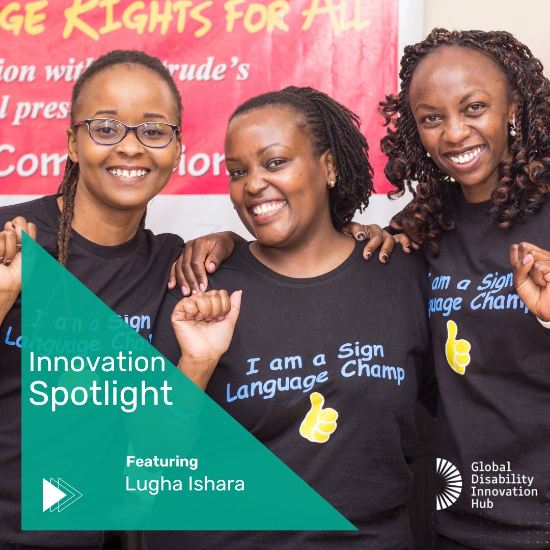 1/ In today's #InnovationSpotlight we meet <a href="/LughaIshara/">LI Team Foundation</a>, a social enterprise founded in 2018 with a mission to improve the lives of deaf children and young adults in Kenya through early detection &amp; intervention of hearing loss and language development.
 #GDIhub