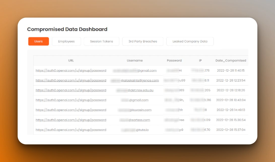 ⚠️ Detect data breaches in real time with Breachsense ⚠️

🕵️ Track diverse #darkweb sources

👀 Monitor continuously to uncover #databreaches

🚨 Detect exposed credentials and company #data

Book a demo 👉 breachsense.io/book-demo